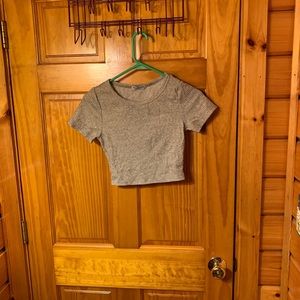 fashion nova crop top & skirt set